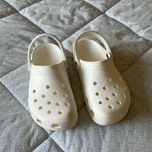 White crocs